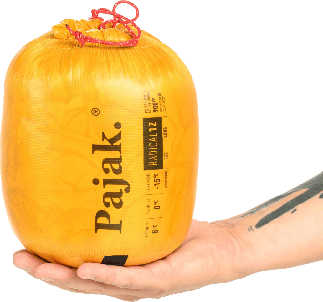 パヤク RADICAL 1Z 寝袋 シュラフ PAJAK パヤク RADICAL 1Z 寝袋 シュラフ PAJAK Down sleeping bag (0°C